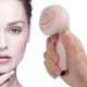 Силіконова щітка масажер для обличчя Finishing Touch Flawless Cleanse рожева - изображение 3