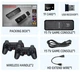 Игровая приставка Y5 64Gb, 4К, 45000 игр + 2 беспроводных джойстика / Консоль для телевизора (игры PSP, PS1) - изображение 6