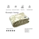 Одеяло Руно Шерстяное Luxury 172х205 см (316.29ШЕУ_Luxury) - изображение 3