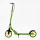 Двоколісний дитячий самокат Best Scooter FL-20085 Салатовий / Жовтий зі складаною конструкцією та гальмами - зображення 7