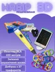 Набор 3D pen с планшетом и пластиком - изображение 8
