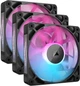 Zestaw wentylatorów Corsair iCUE Link RX120 RGB PWM Triple Pack (CO-9051018-WW) - obraz 1