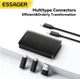 Набір перехідників Essager 4 в 1 + кабель USB Type-C to Type-C (ECJHZ-JH01-P) - зображення 2