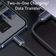 Кабель Baseus Crystal Shine Series Fast Charging Data Cable USB to iP 2.4 A 2 m Black (CAJY000101) - зображення 7