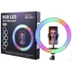 Кольцевая LED лампа RGB MJ36 (36см) (3 крепление) (управление на проводе) - изображение 2