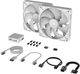 Набір вентиляторів Corsair iCUE Link RX140 RGB PWM Dual Pack White (CO-9051024-WW) - зображення 2