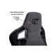 Кресло игровое GT Racer X-8005 Dark Gray/Black Suede - изображение 5