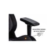 Кресло игровое GT Racer X-8005 Dark Gray/Black Suede - изображение 6