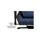 Кресло игровое GT Racer X-8005 Dark Blue/Black - изображение 7