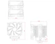 Кулер процесорний ID-Cooling Frozn A720 Black - зображення 6