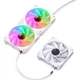 Вентилятор Jonsbo ZG-120WR (3in1) White (120mm, 500-1500RPM, 36.8dB, 4pin) (ZG-120WR White) - изображение 7