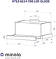 Витяжка телескопічна Minola HTLS 6234 BL 700 LED GLASS (700 м3/год, 3 швидк., сенсорне кер.) 249470 - изображение 11