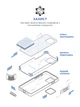 Чохол Панель ArmorStandart ICON2 Case для Apple iPhone 13 Blue Jay (ARM60476) - зображення 12