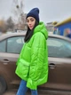 Куртка женская евро зима No brand Зеленая (А-1698 42-44) - изображение 3