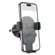 Автотримач для телефона HOCO H18 Mighty one-button car holder(air outlet) Black (6942007601573) - изображение 6