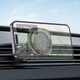 Автотримач для телефона HOCO H28 Rainbow ring magnetic car holder(air outlet) Black (6942007611459) - изображение 8
