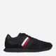 Buty sportowe męskie do kostki Tommy Hilfiger THIFM0FM04699BDS 44 Czarne (8720644402696) - obraz 1