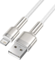 Кабель зарядный Baseus USB - Lightning Cafule Metal Lightning 2.4A 2м White (CALJK-B02) - изображение 2