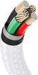 Кабель зарядный Baseus USB - Lightning Cafule Metal Lightning 2.4A 2м White (CALJK-B02) - изображение 8