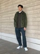 Куртка демисезонная Шерпа мужская Uniqlo 951074267 3XL Зеленая (1159799902) - изображение 8
