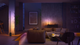 Торшер розумний Philips Hue Signe, 2000K-6500K, RGB, Gradient, ZigBee, Bluetooth, димування, 145 см White (8718696176252) - зображення 5