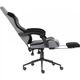 Кресло игровое gt Racer x-2324 Gray/Black (x-2324 Fabric Gray/Black Suede) - изображение 4