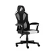 Кресло для геймеров 1stPlayer p01 Black White - изображение 2
