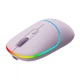 Мышка Canyon MW-22 Dual Band RGB Wireless Pearl Rose (CNS-CMSW22PR) - изображение 4