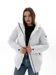 Куртка демисезонная с капюшоном женская Favoritti Лаке Тон 10 В-1270 44 Белая (4900000271645) - изображение 2