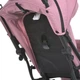 Прогулочная детская алюминиевая коляска BAMBI M 5727 FLASH Pink - изображение 7