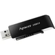 Флешка для ноутбука Flash Apacer USB 3.0 AH350 128Gb black (AP128GAH350B-1) - изображение 1