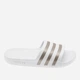 Klapki damskie sportowe adidas Adilette Aqua EF1730 37 Białe ze złocistym (4061624535954) - obraz 1