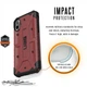Чехол противоударный милитари UAG Pathfinder (Original) 111227119696 для Iphone X/XS (5.8") Carmine Rust - зображення 10