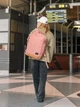 Рюкзак тканинний 34 л вміщує формат А4 PacSafe GO Carry-on Backpack 35155 Рожевий (0688334005580) - зображення 4