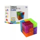 Магнитный Куб Головоломка Сома Magic Cube Прозрачный Разноцветный Набор с картами 54 шт (00574) - изображение 7