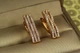 Серьги Xuping Jewelry шезлонг 2 см золотистые - изображение 1