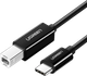 Кабель Ugreen US241 USB Type-C - USB Type-B 1 м Black (80811) (90403477) - изображение 1