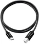 Кабель Ugreen US241 USB Type-C - USB Type-B 1 м Black (80811) (90403477) - изображение 2