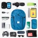 Рюкзак компактный Naturehike Ultralight NH17A017-B 22 л, голубой - изображение 3