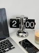 Перекидний годинник настільний Flip Clock "Pillar" - годинник у стилі Лофт з циферблатом, що перегортається, 21х16 см (401011) - изображение 2