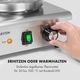 Хот дог мейкер гриль Klarstein Wurstfabrik Pro 550 (10034453) - зображення 2