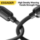 Кабель Магнітний Essager USB to Type-C 100W 7A Black , 1м - зображення 4