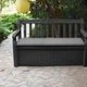 Лавка-ящик для зберігання Keter Eden Garden Bench 265 л 7290106923423 - зображення 3