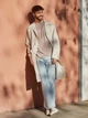 Плащ мужской Uniqlo 560486648 S Белый (1159783065) - изображение 9