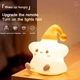 Ночник силиконовый детский Sleeping star Светильник аккумуляторный сенсорный 6 режимов свечения 5W - изображение 3