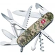 Складной швейцарский нож Victorinox Huntsman camouflage pixel UA 15 in 1 Vx13713.3_W3941p - изображение 1