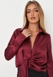 Сорочка Missguided CL115790 36 фіолетовий - изображение 3