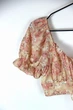 Топ Missguided TW631328 38 рожевий квіти - изображение 2