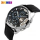 Мужские часы Skmei 9106 Silver-Black-Blue - изображение 5