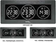 Настільний годинник Technoline WT458 Black (WT458) - зображення 2